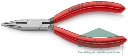 Клещи резачки с остър връх, червена ръкохватка 125мм, Knipex